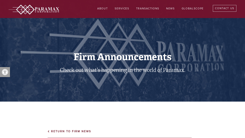 Paramax Advised on the Sale of Jacobs Ladder to CORE Health ...