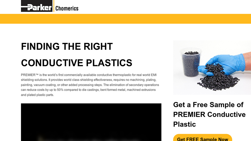 Parker Chomerics Conductive Plastic