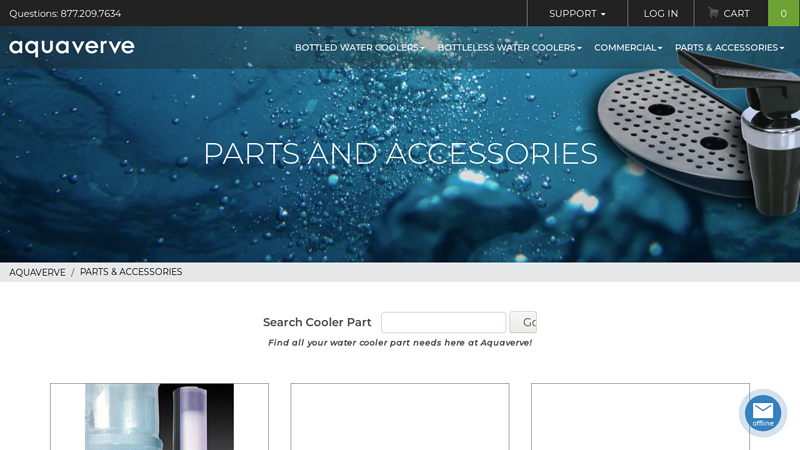 Parts & Accessories for Bottled Water Coolers