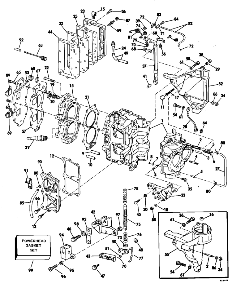 Parts for Johnson 35 HP Outboard Models