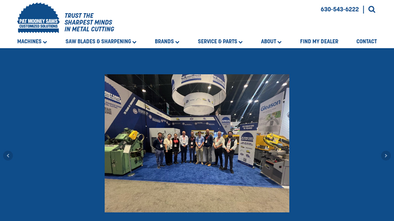 Pat Mooney Saws: Metal Sawing Machinery