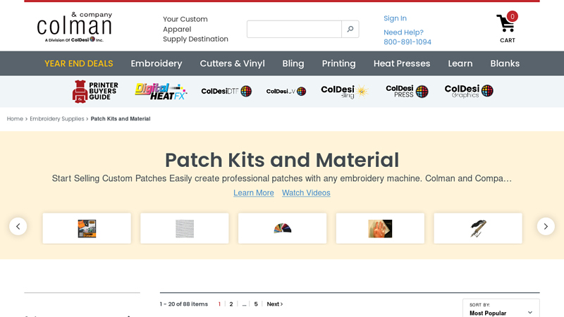 Patch Kits and Material