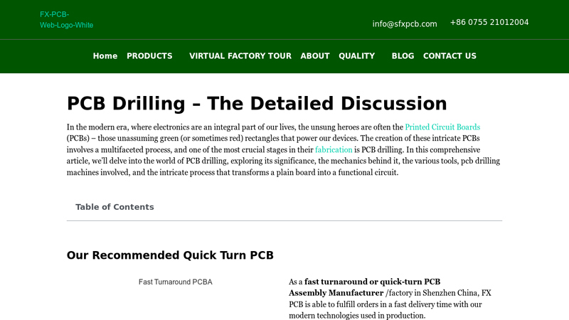 PCB Drilling