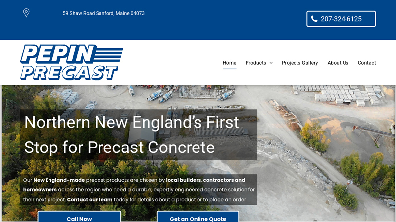 Pepin Precast: Precast Concrete & Septic