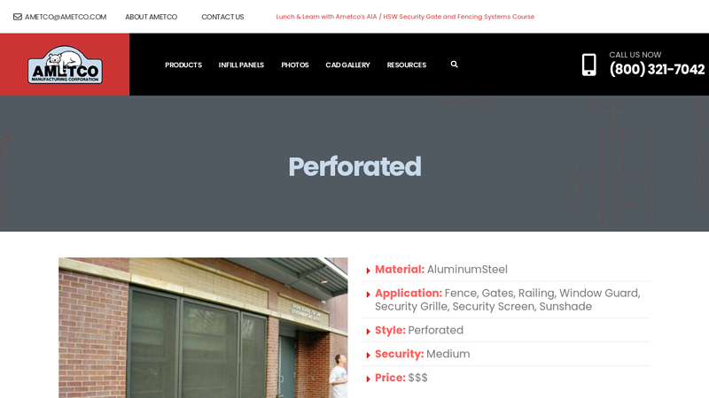 Perforated