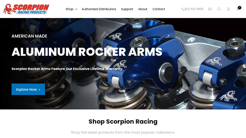 Performance Rocker Arms by Scorpion Racing Products