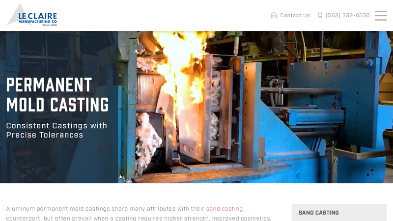 Permanent Mold Casting Solutions