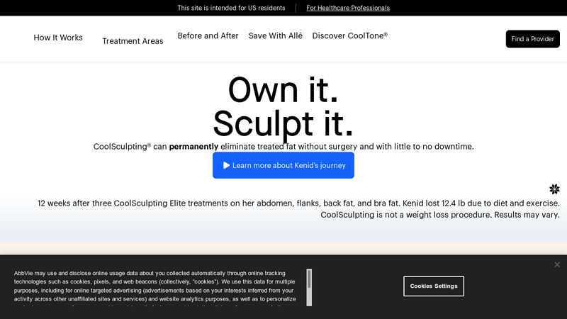 Permanently eliminate treated fat