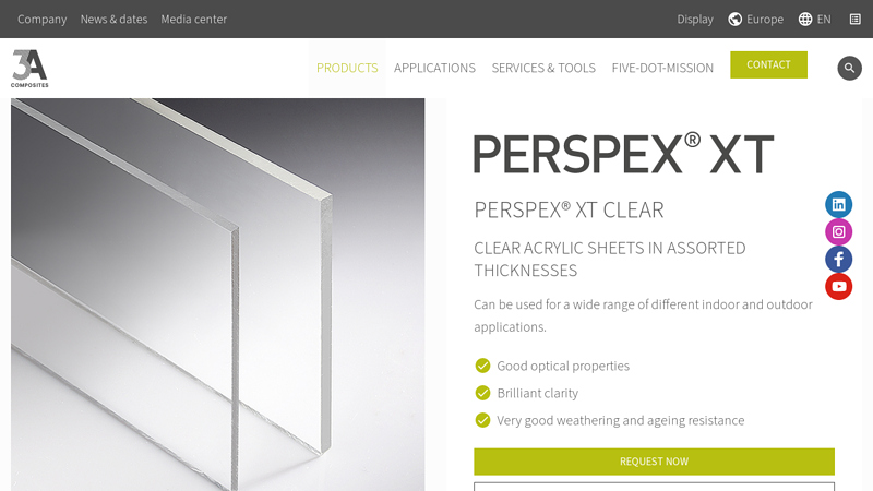 PERSPEX® XT CLEAR (1067)