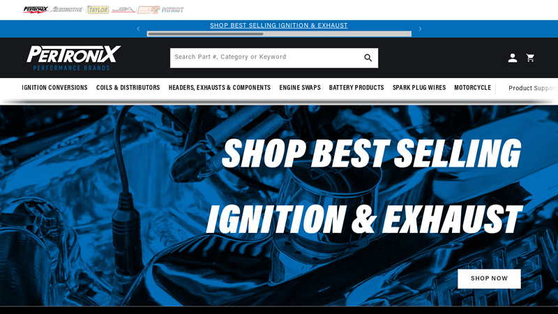 Pertronix High Performance Ignition & Exhaust Products