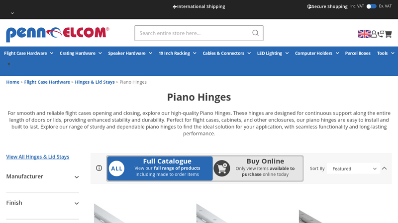 Piano Hinges