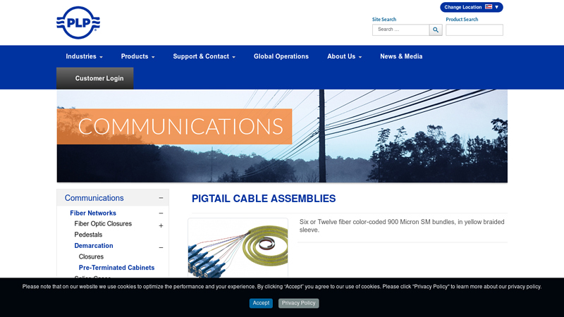 Pigtail Cable Assemblies