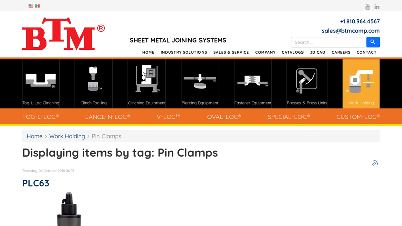 Pin Clamps
