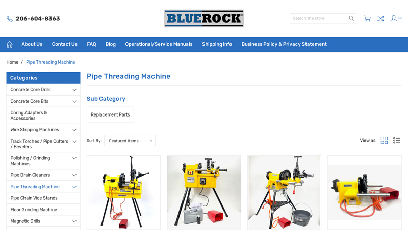 Pipe Threading Machine