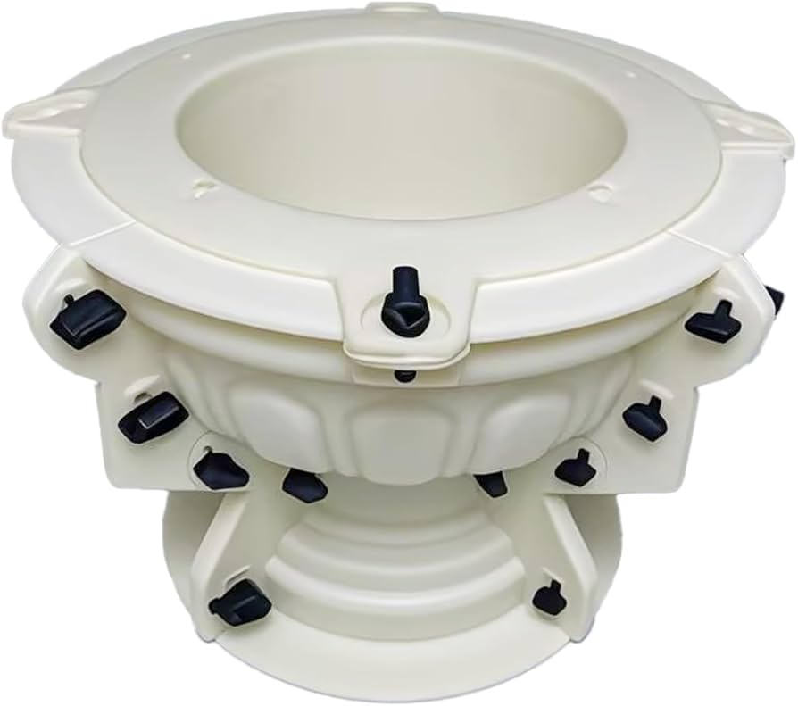 Planter Molds for Concrete Set of Four Concrete Planter Molds