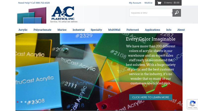 Plastic, Acrylic & Polycarbonate Sheet Supplier