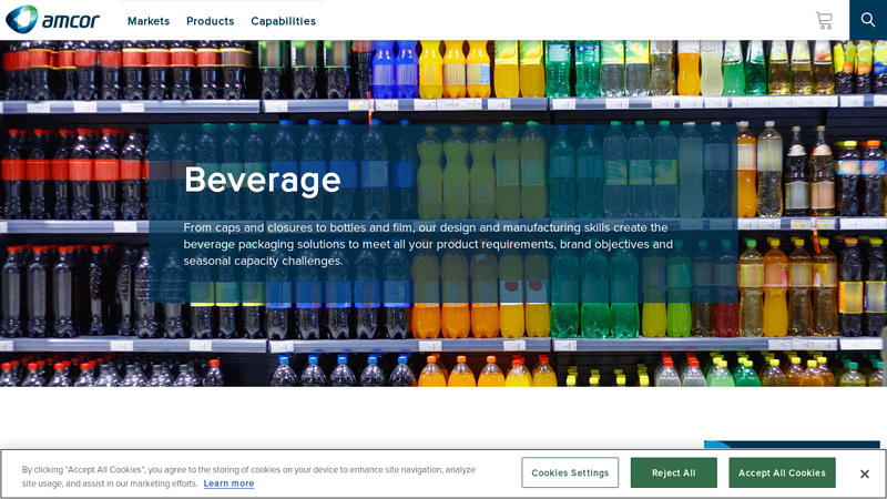 Plastic Beverage Bottle & Cap Manufacturers