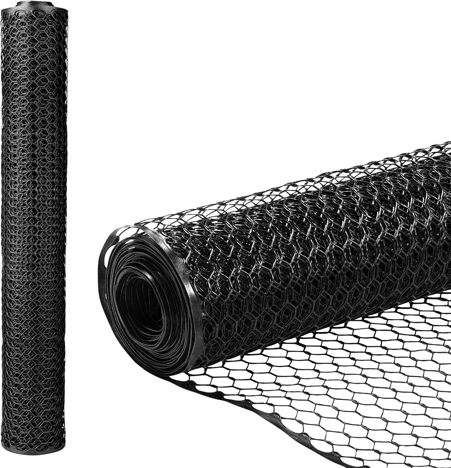Plastic Chicken Wire Net Fencing 2' x 25'