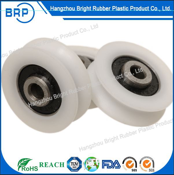 Plastic wheel type roller