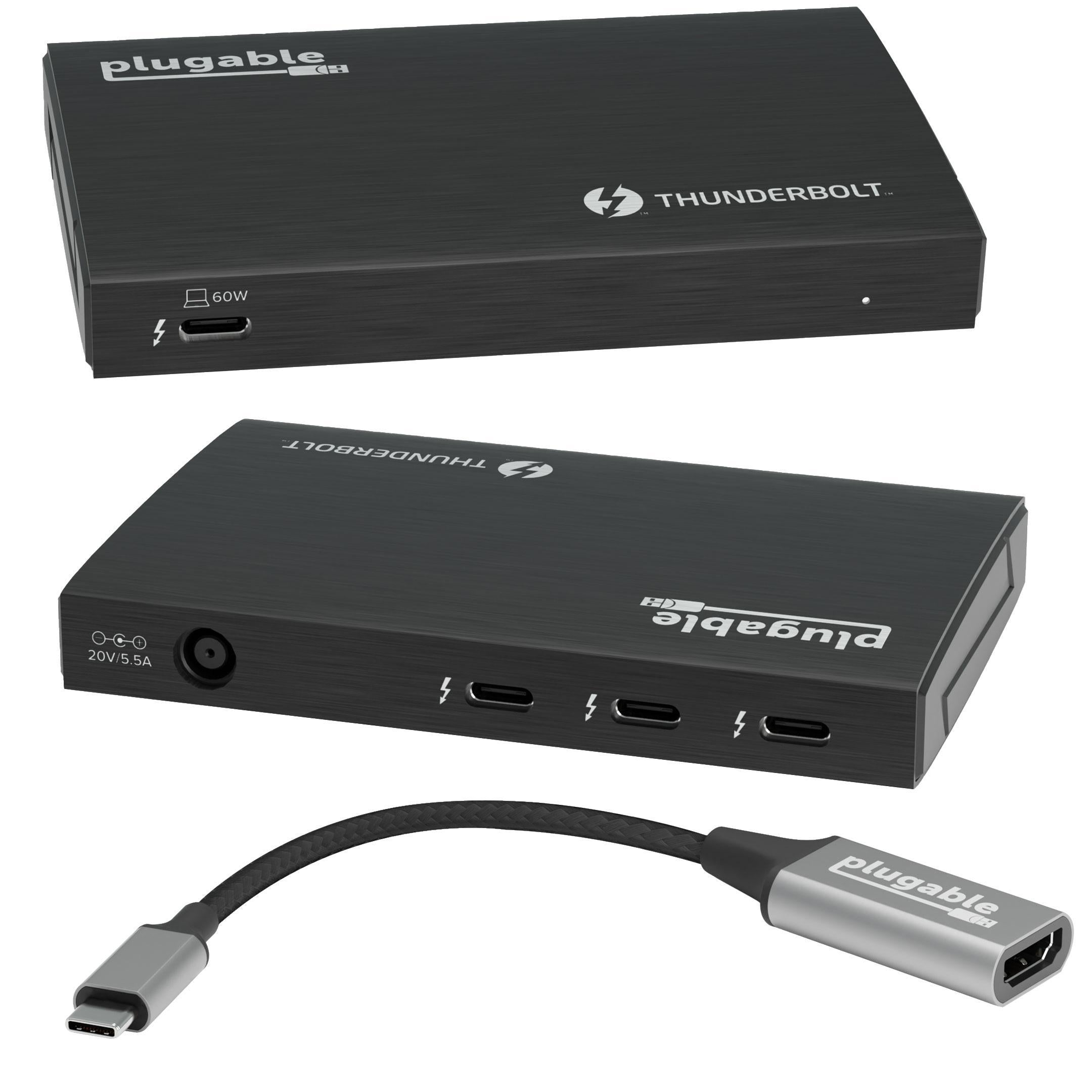 Plugable Thunderbolt 4 Hub, 4
