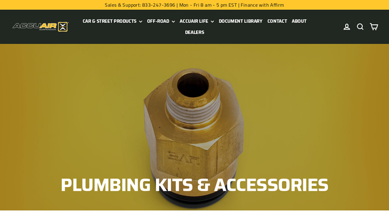 Plumbing Kits & Accessories