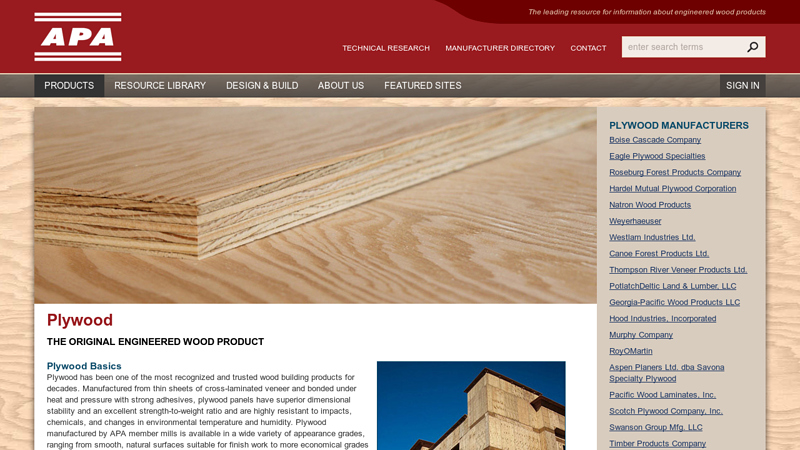 Plywood