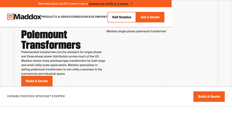 Polemount Transformer