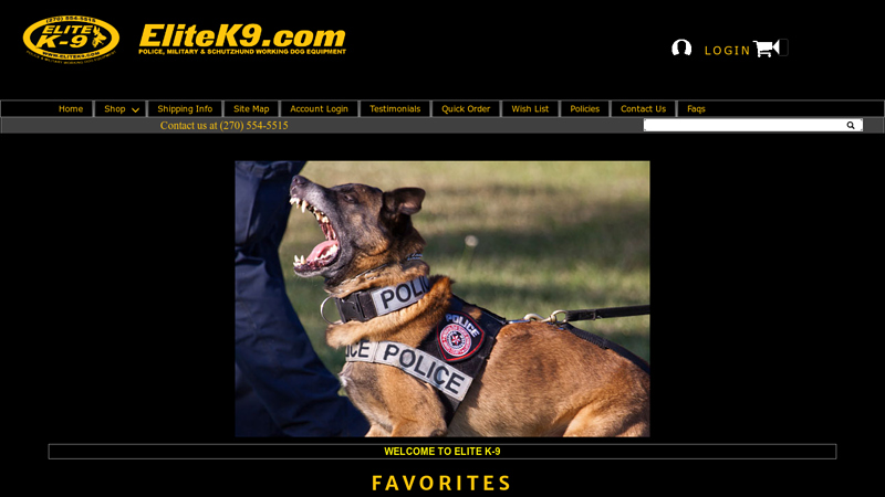 Police K9 Equipment
