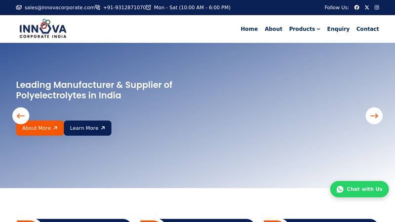 Polyelectrolyte India