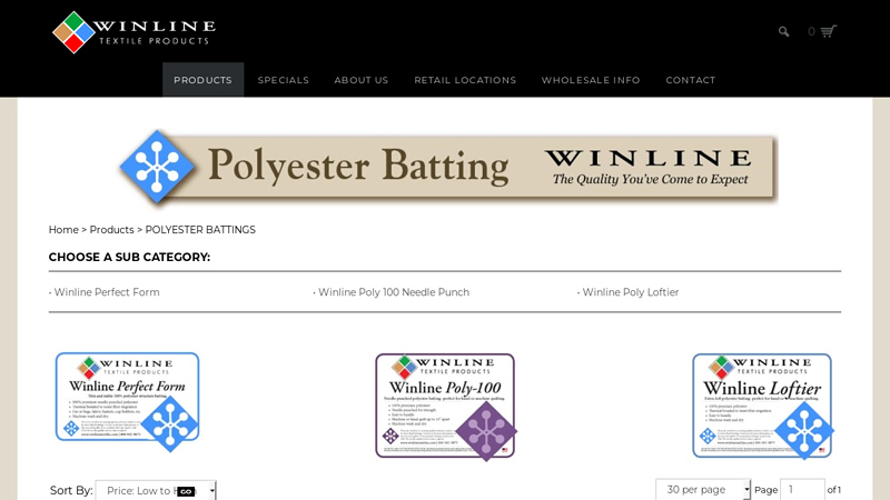 POLYESTER BATTINGS