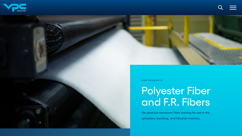 Polyester Fiber and F.R. Fibers