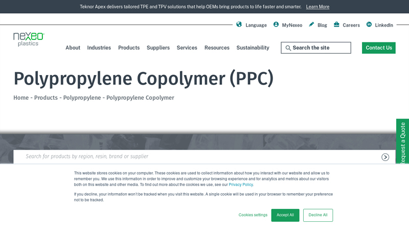 Polypropylene Copolymer (PPC)