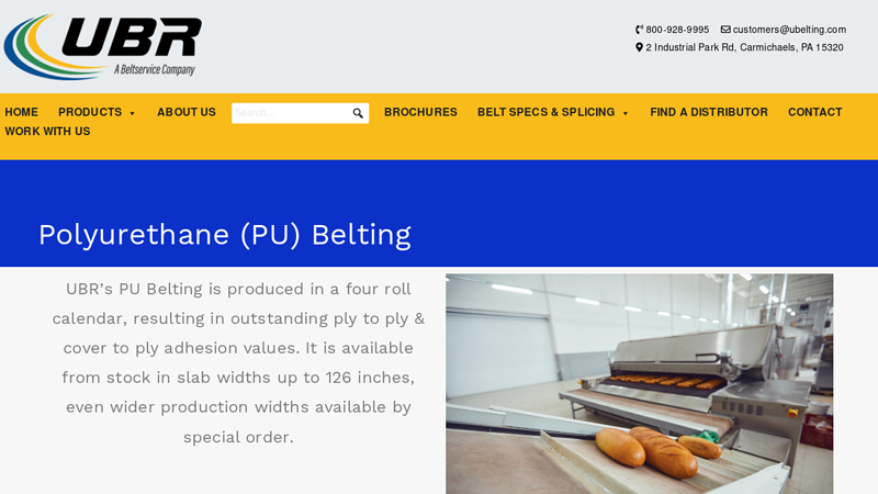 Polyurethane (PU) Belting