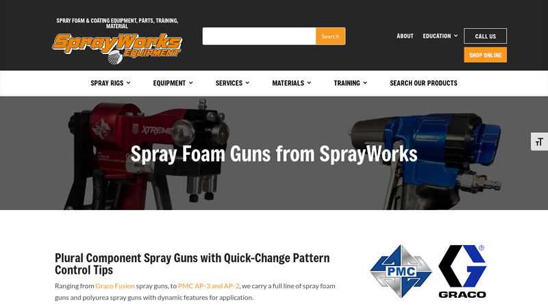 Polyurethane Spray Guns