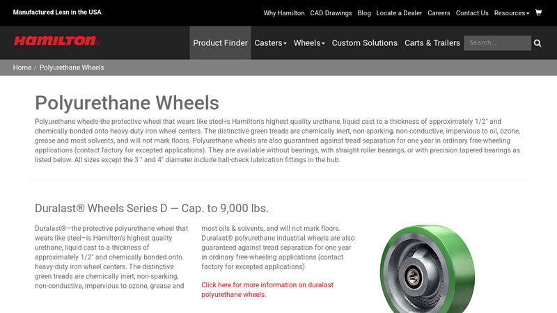 Polyurethane Wheels