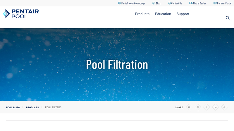 Pool and Spa Filters