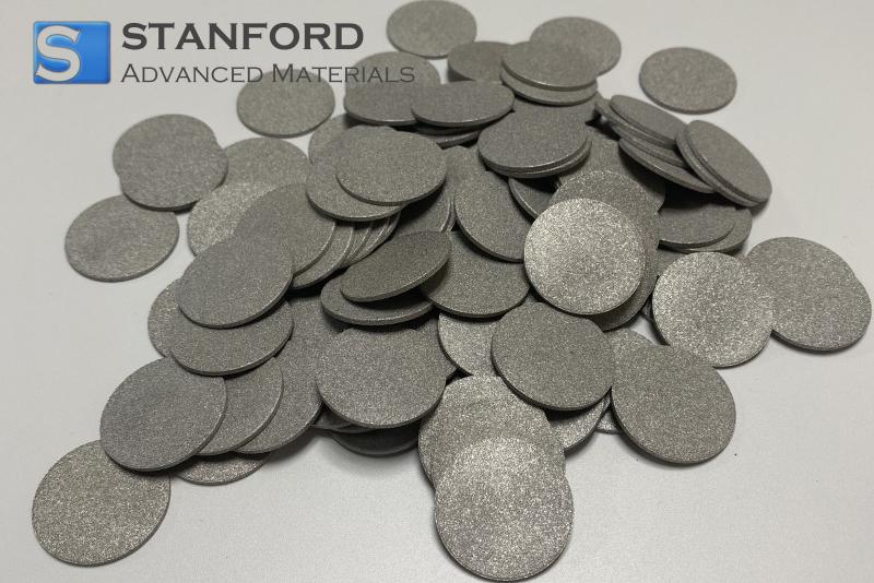 Porous Titanium Disc (Titanium Foam)