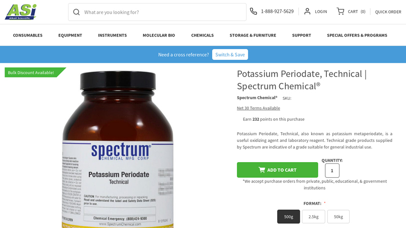 Potassium Periodate, Technical