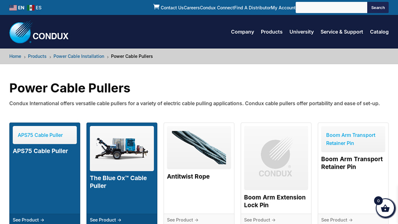 Power Cable Pullers