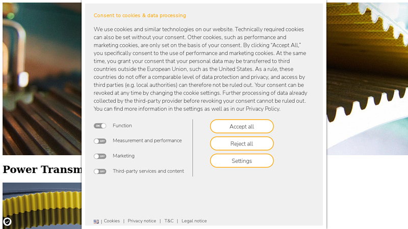 Power Transmission Solutions