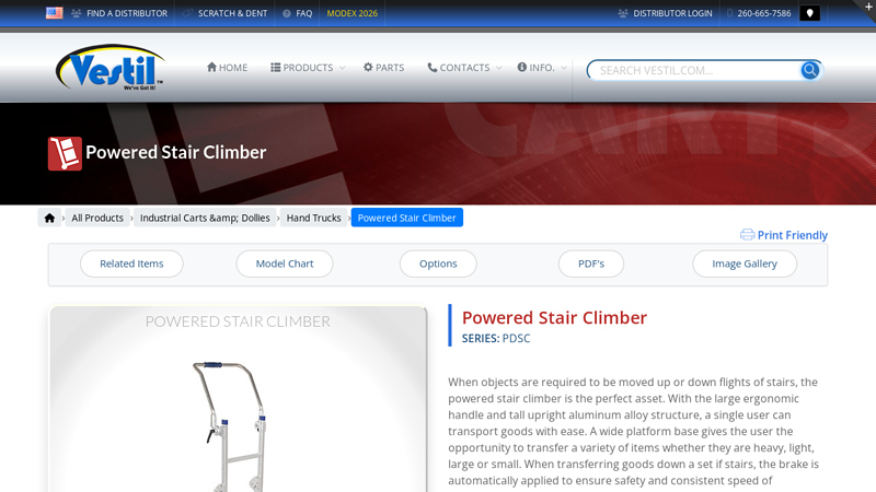Powered Stair Climber (PDSC)