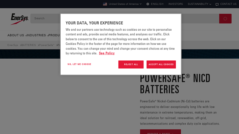 PowerSafe NiCd Batteries