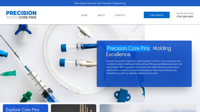 Precision Core Pins