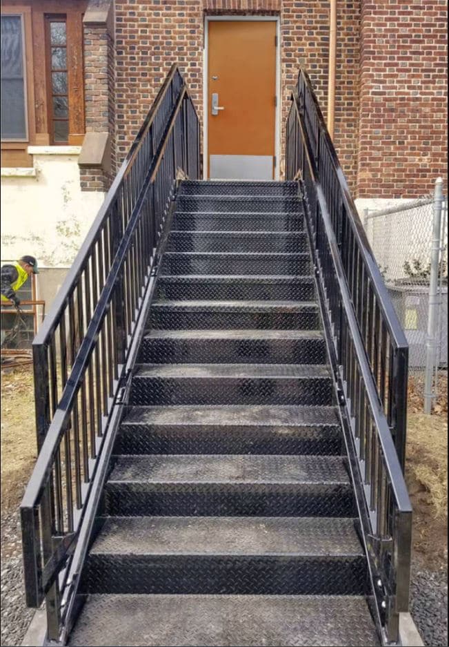 Prefabricated Metal Stairs