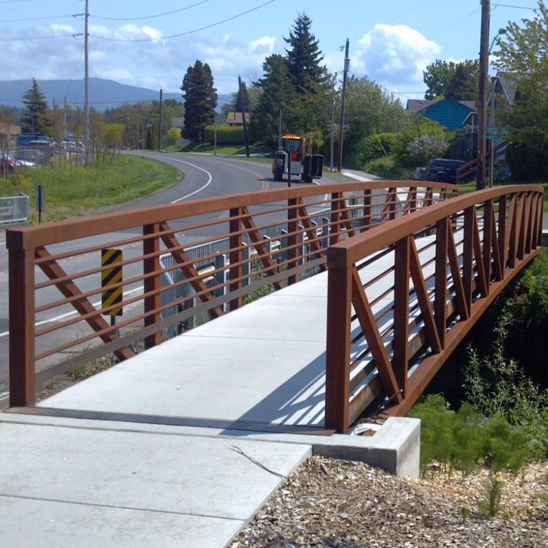 Prefabricated Steel Pedestrian Bridge