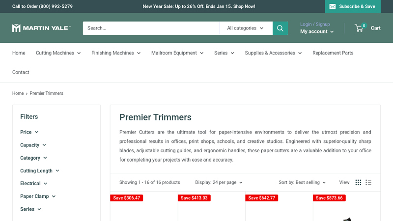 Premier Paper Trimmers