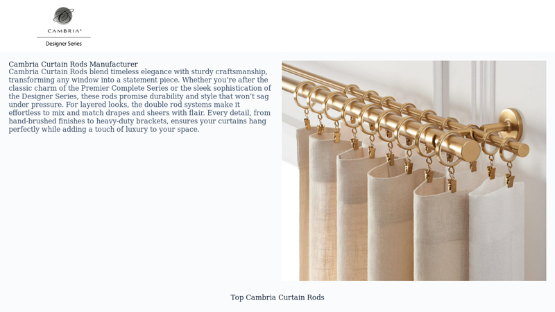 Premium Curtain Rods