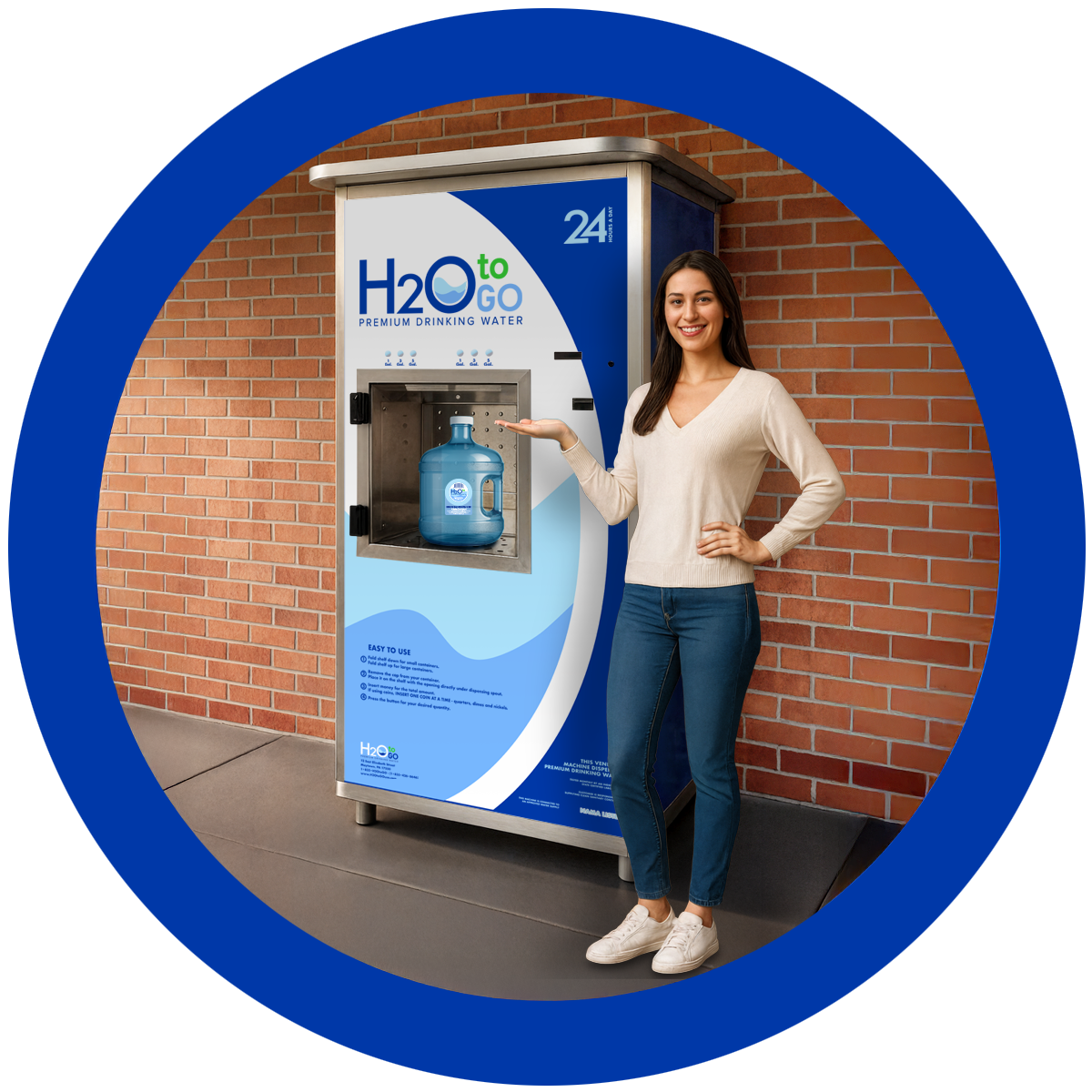 Premium Drinking Water from H2oToGo