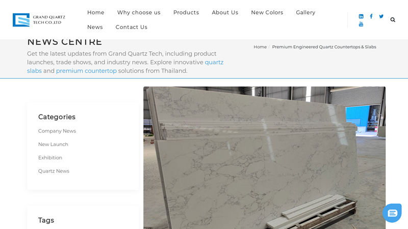 Premium Engineered Quartz Countertops and Slabs