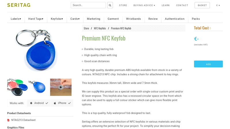 Premium NFC Keyfob